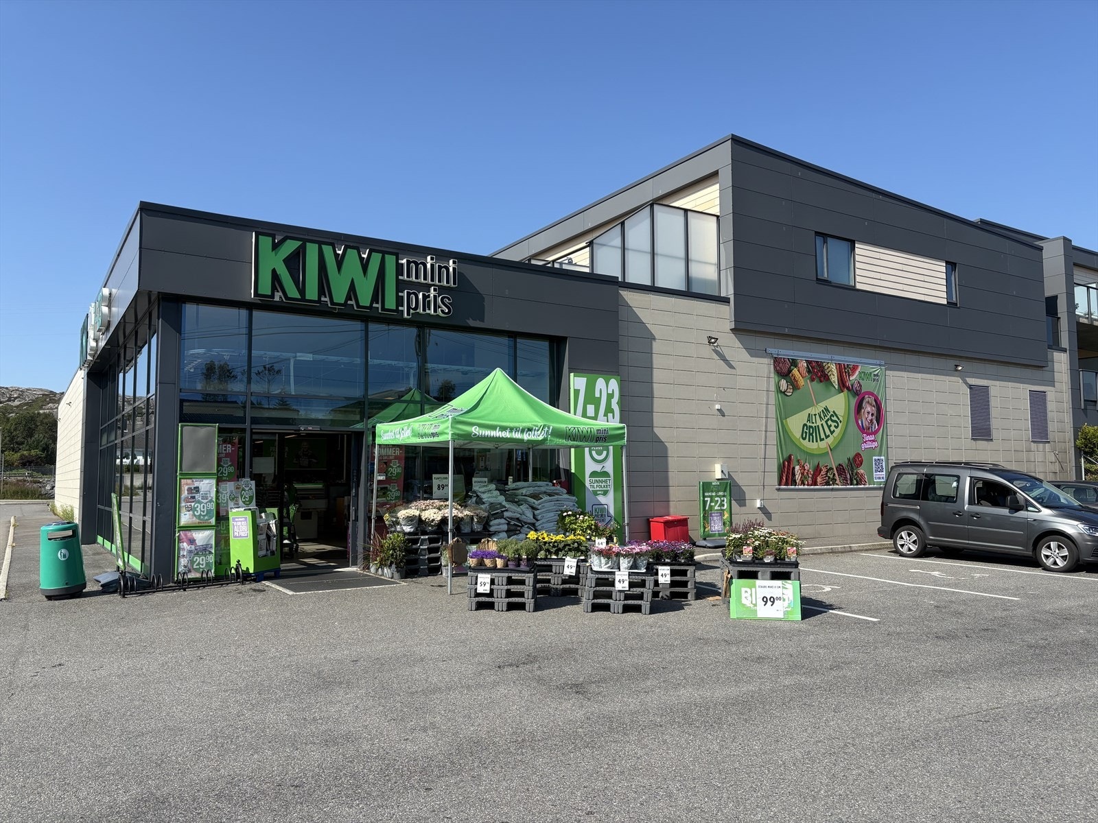 KIWI er det naturlige valget for dagligvarehandel. Galleribilde