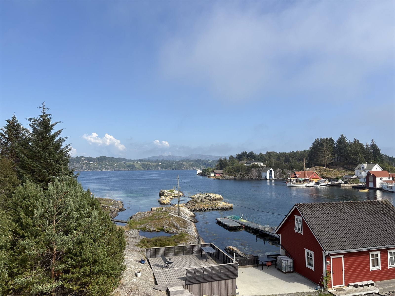 Kort vei til badeplass. Galleribilde