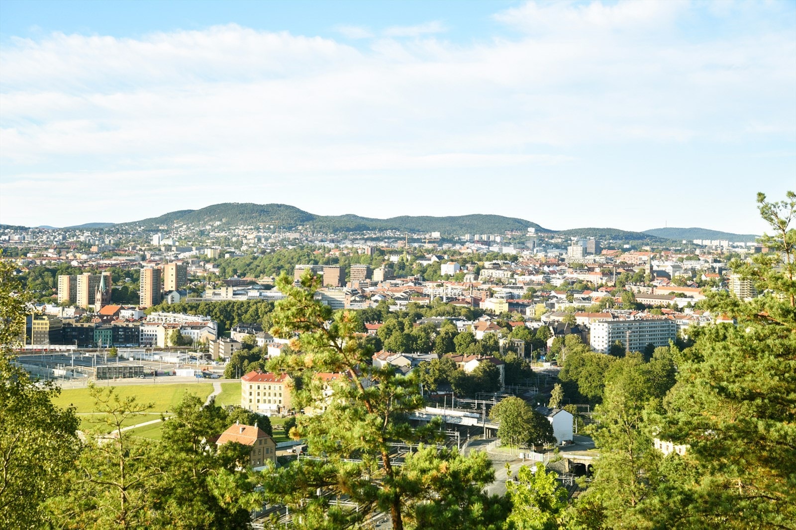 Flotte ekebergparken med gode turmuligheter ligger rett i nærheten. Galleribilde
