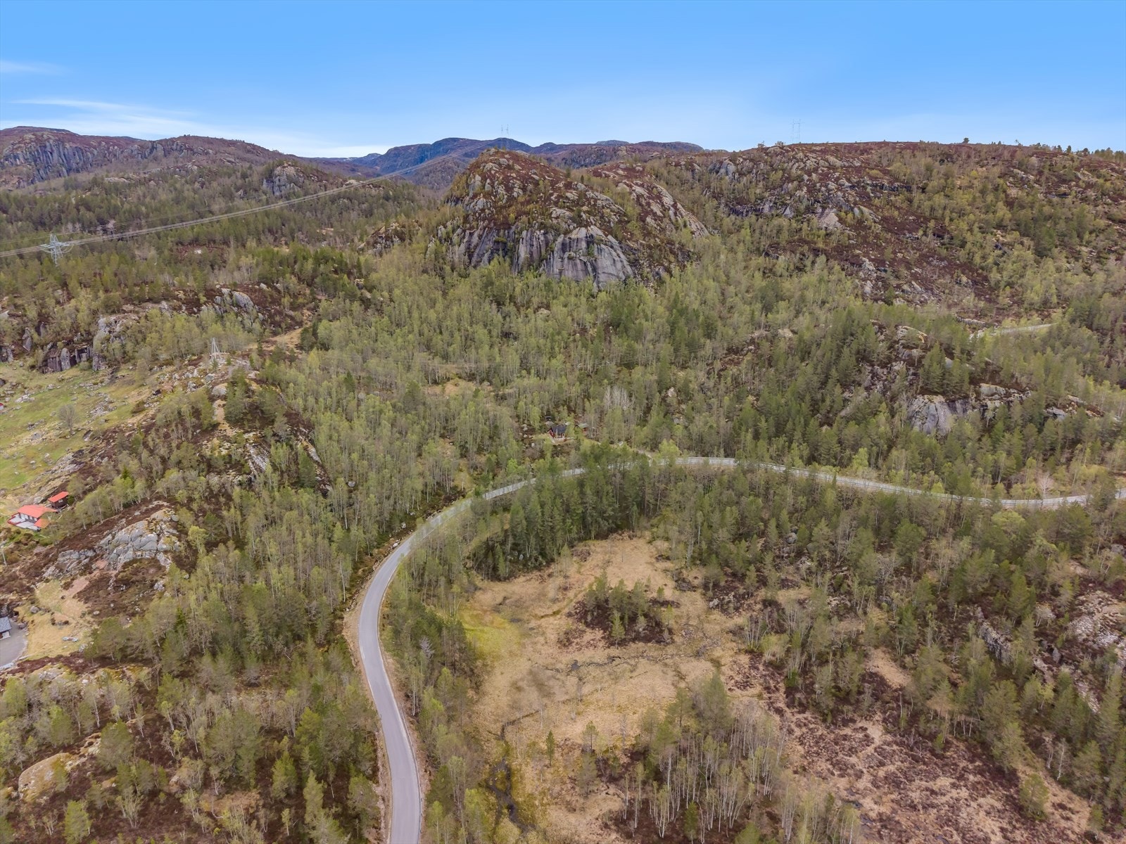Knaben ligger ca. 25 km unna. Galleribilde