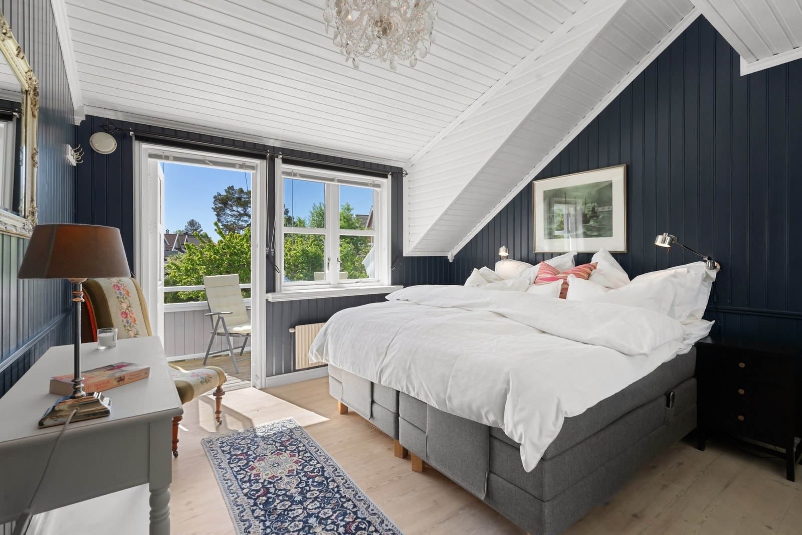 Romslig hovedsoverom Galleribilde
