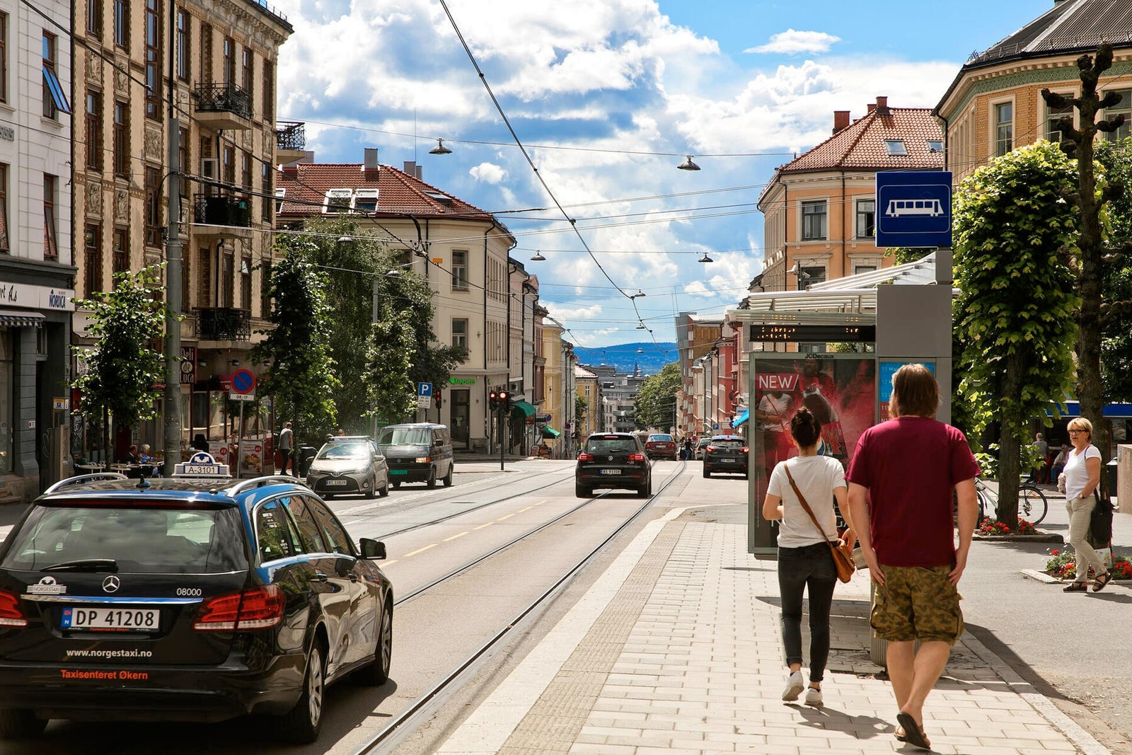 Torshov byr på både trikk og buss. Galleribilde