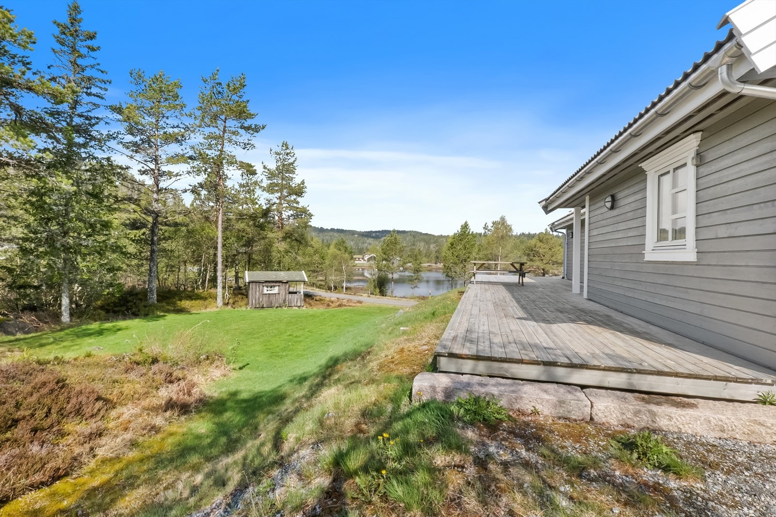 Tomten er på 1 019,8 kvm Galleribilde