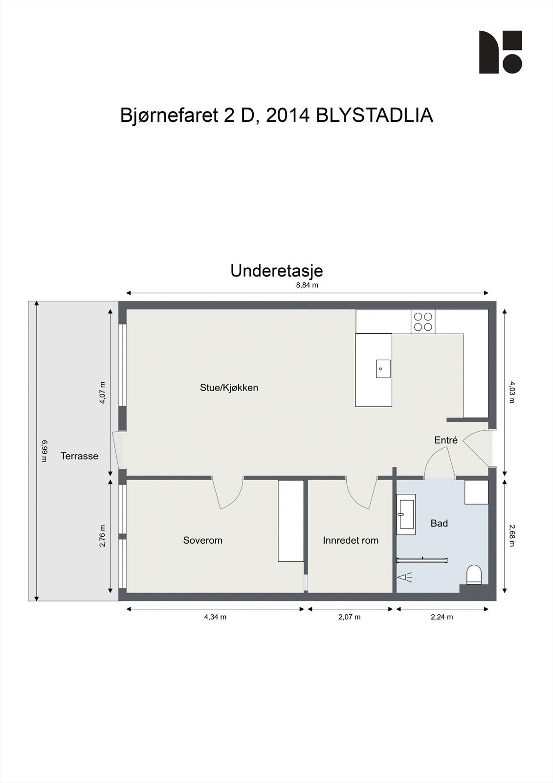 Plantegning. Galleribilde