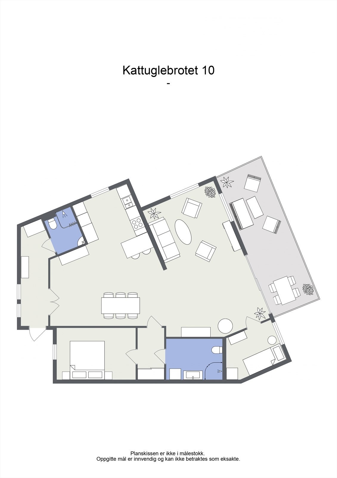 Plantegning. Galleribilde