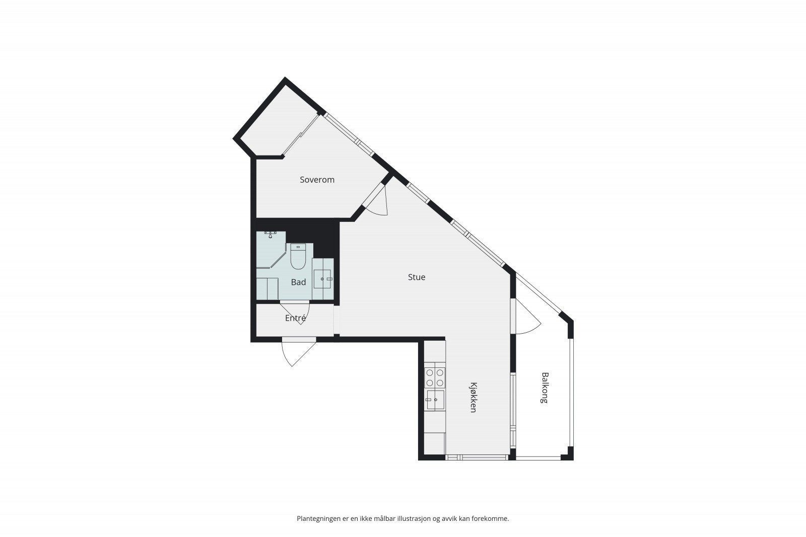 Plantegning. Galleribilde