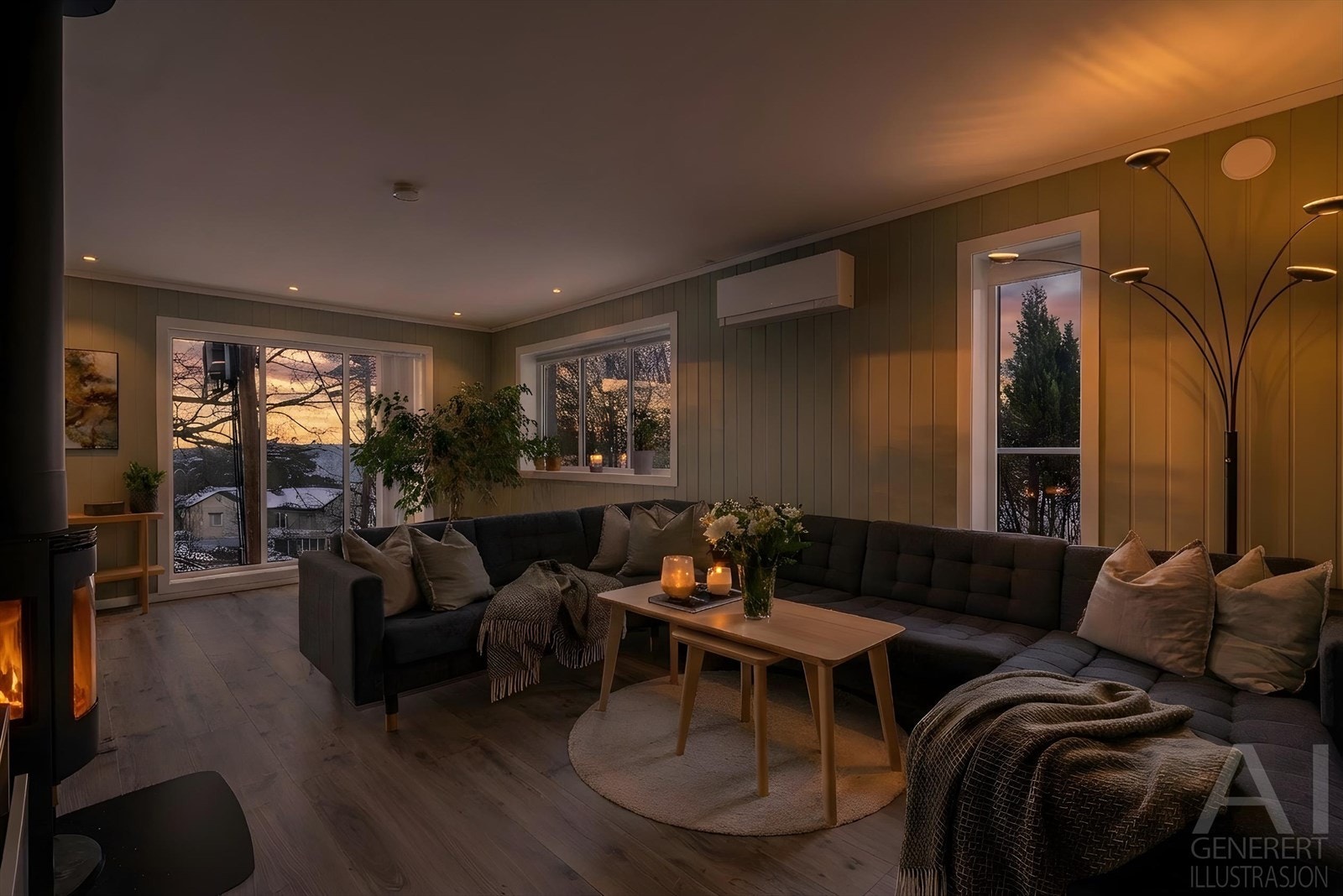 Nordvik v/ Ida M. Vatne presentere Villaveien 27 - Romslig og innholdsrik enebolig med attraktiv beliggenhet mellom Kolbjørnsvik og Hisøy skole. Foto: FokusFot Galleribilde