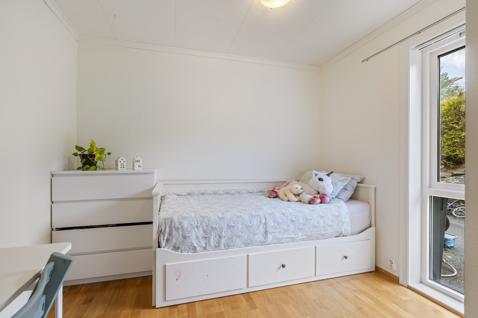 Det andre soverommet ved innganspartiet Galleribilde