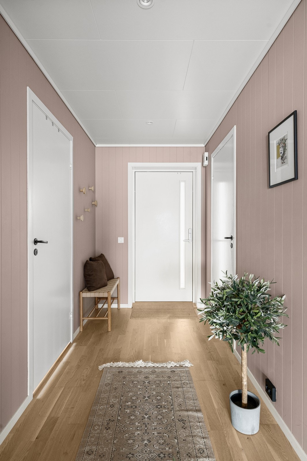 Lys og innbydende entré Galleribilde