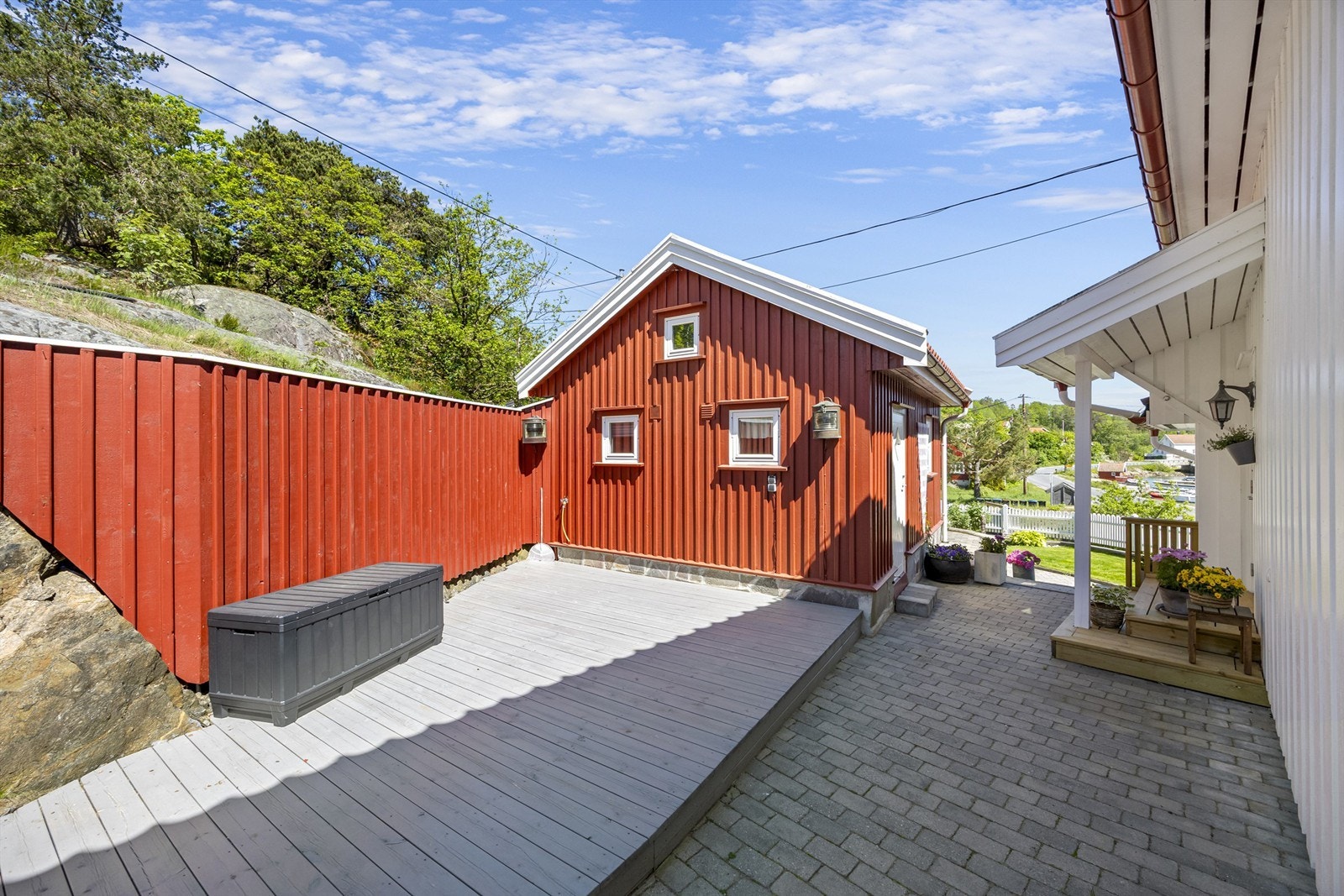 På eiendommen står også et praktisk anneks. Galleribilde
