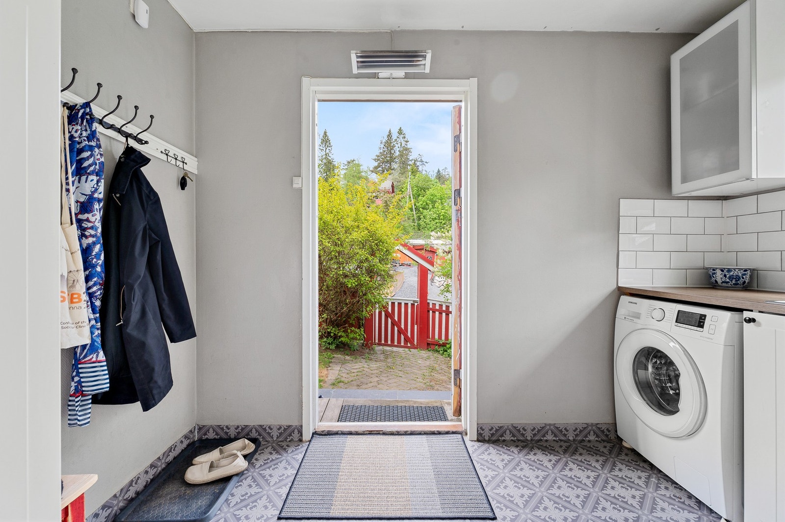 Egen inngang til vaskerom. Galleribilde