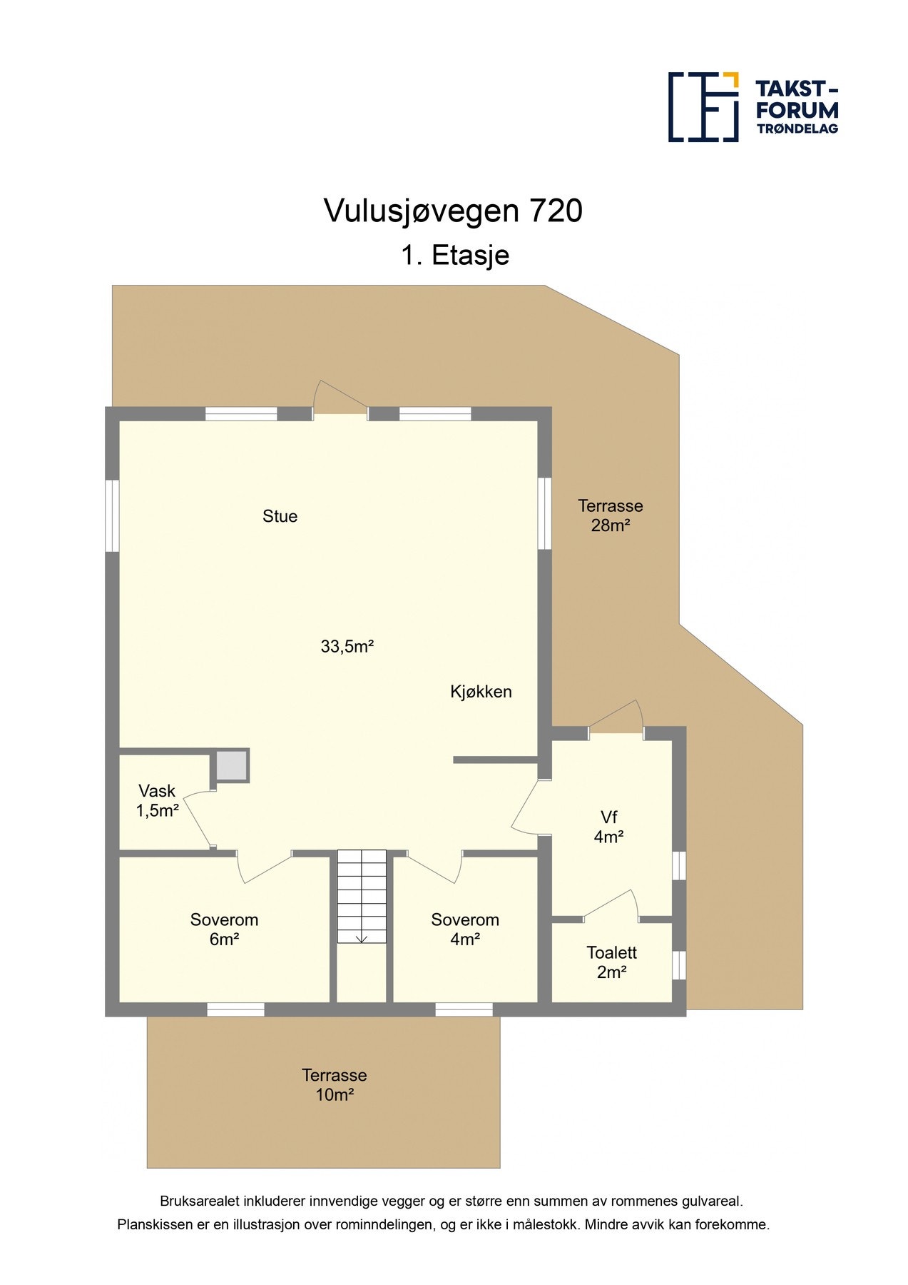 Planskisse Galleribilde