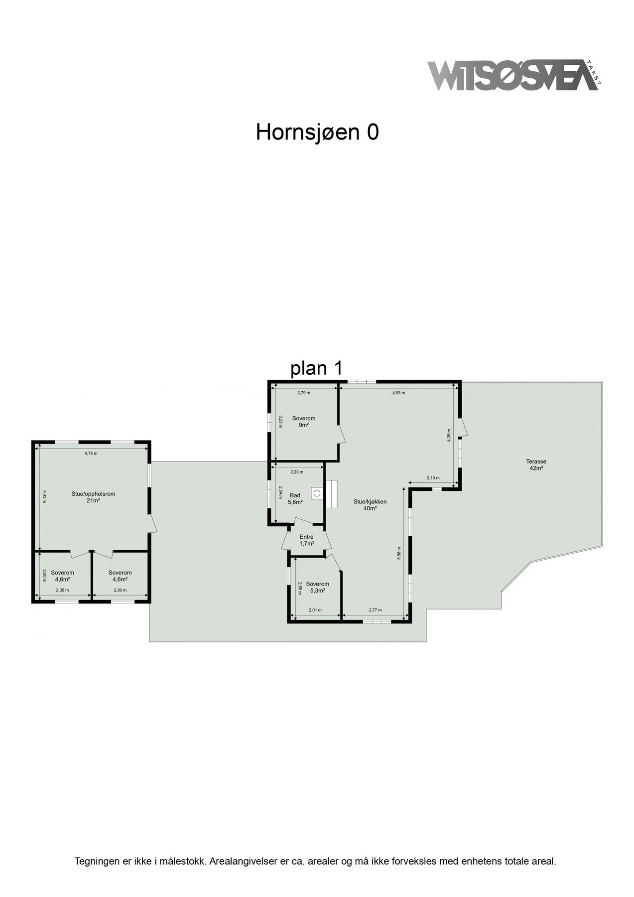 Planskisse Galleribilde