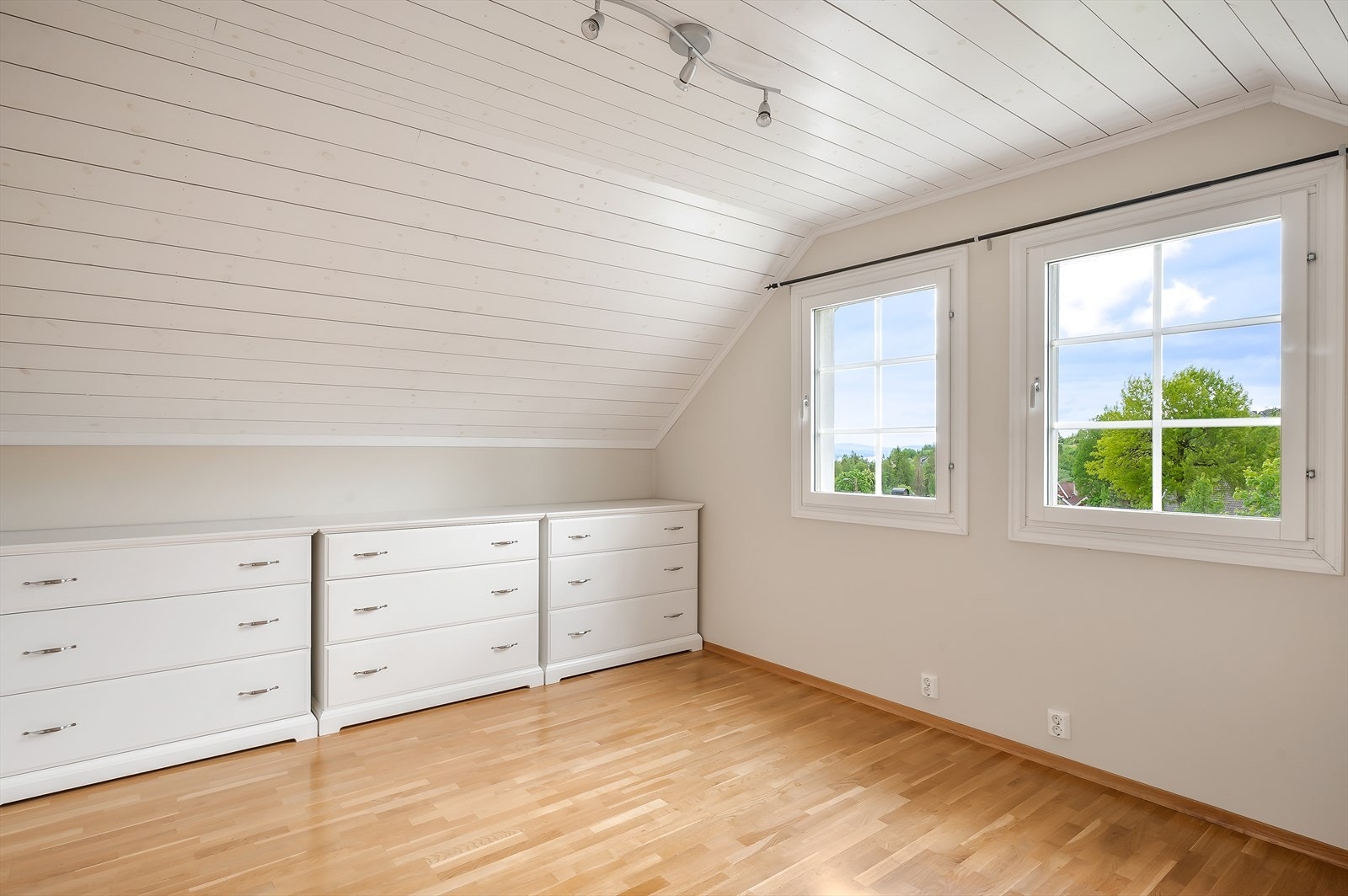 Soverommene egner seg godt som barnerom, gjesteværelse eller kontor. Galleribilde