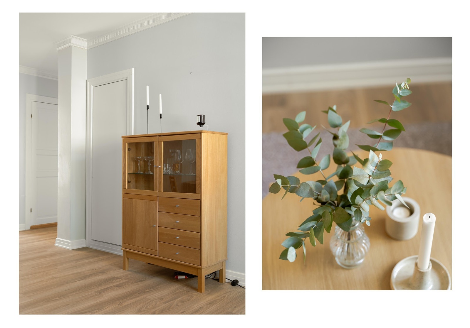Fra stuen får du også tilgang til denne innvendige boden med praktisk lagringsplass. Galleribilde