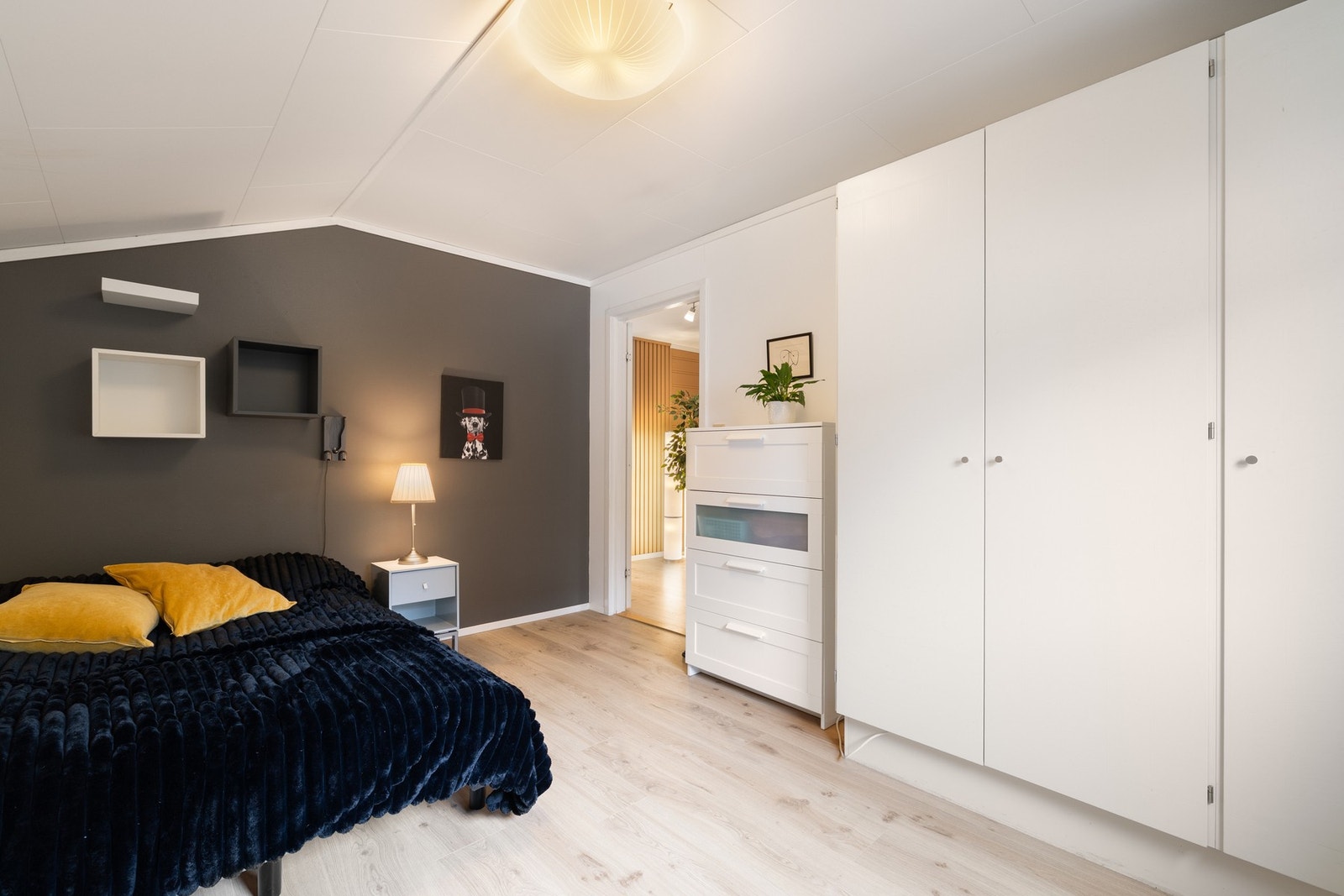 Stort garderobeskap Galleribilde