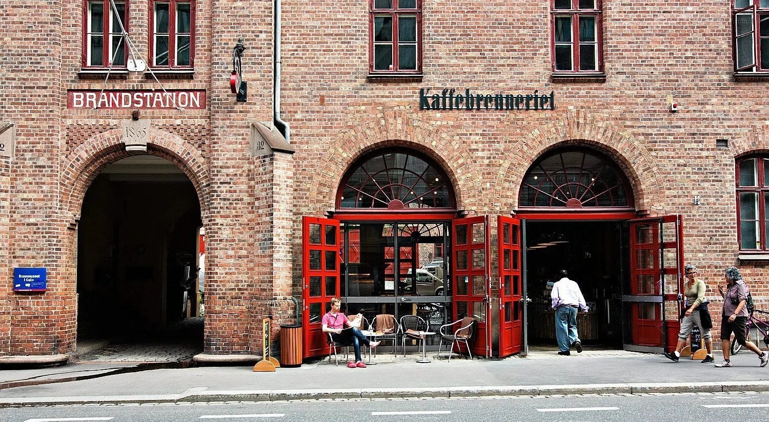Kaffebrenneriet - Gamle brannstasjon - Gamle Oslo Galleribilde