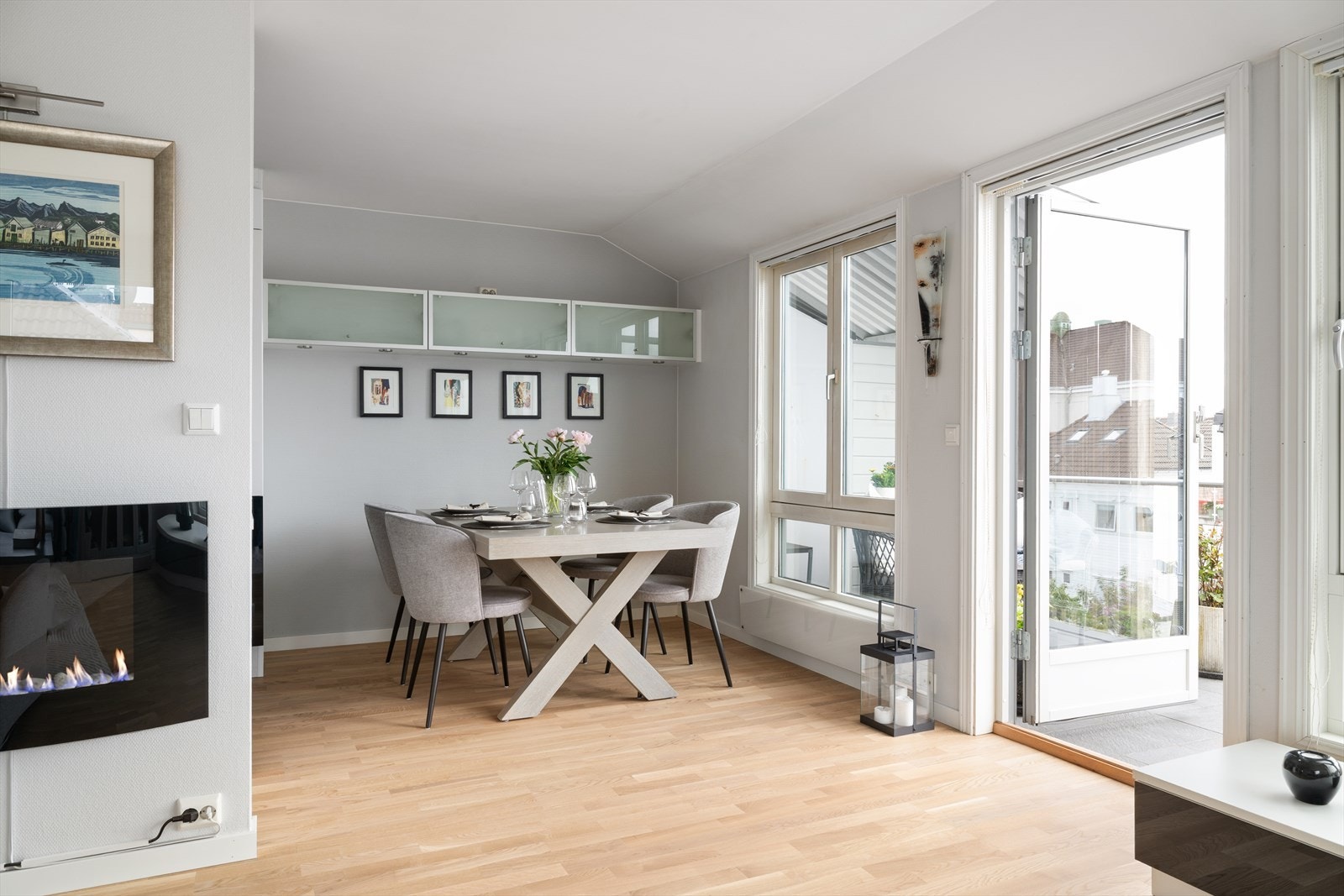 Her kan du nyte gode middager med familie og venner. Galleribilde