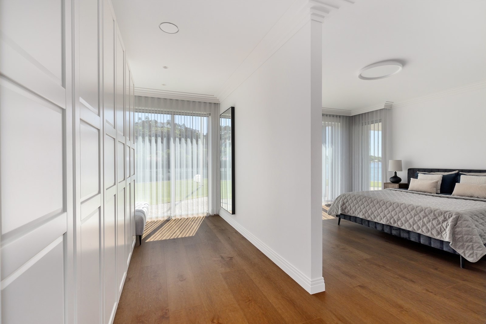 Hovedsoverom med walk-in Galleribilde
