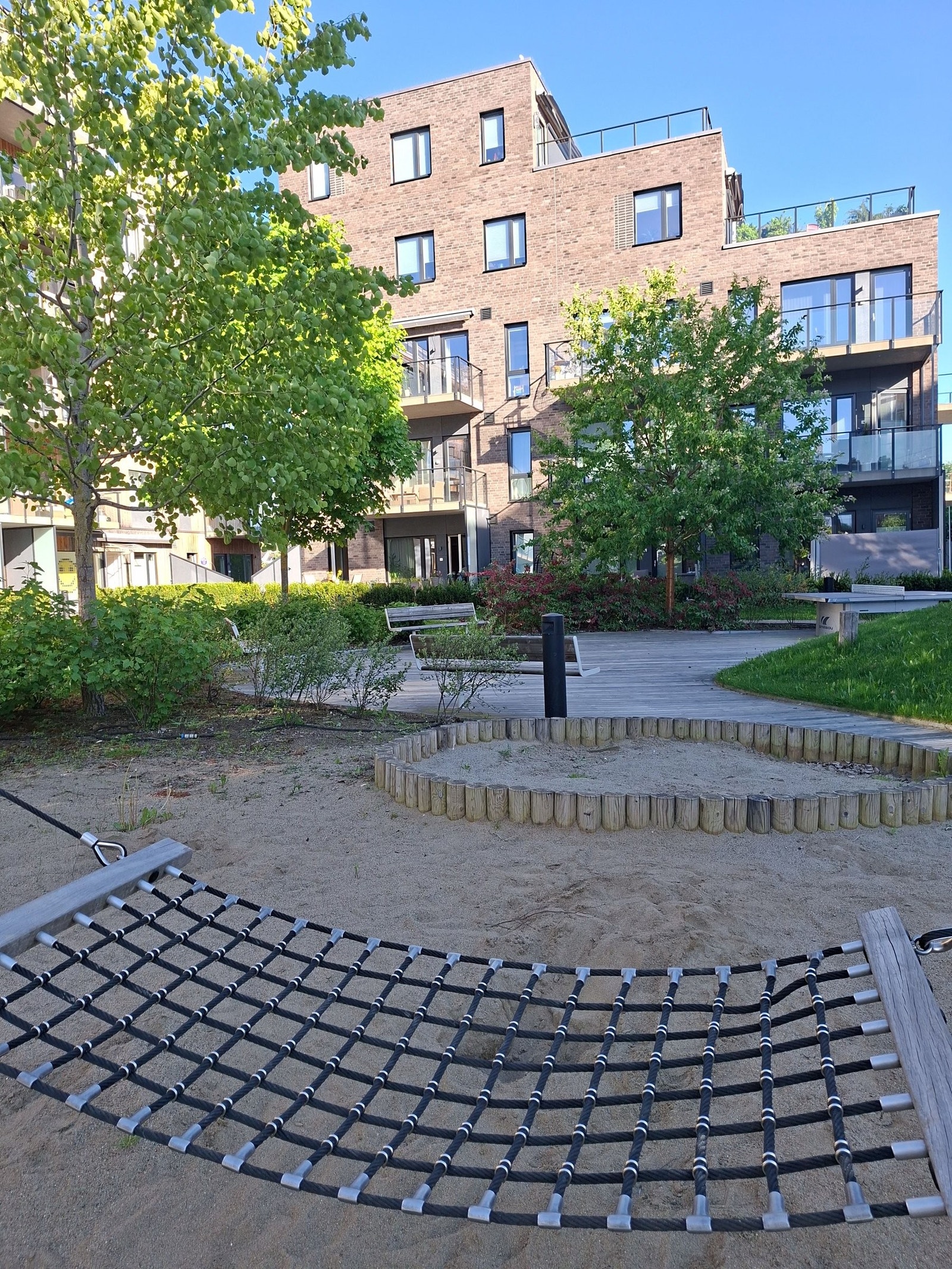Utsikt inn mot leiligheten Galleribilde