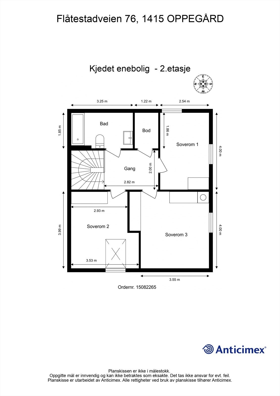 Plantegning - 2.etasje Galleribilde