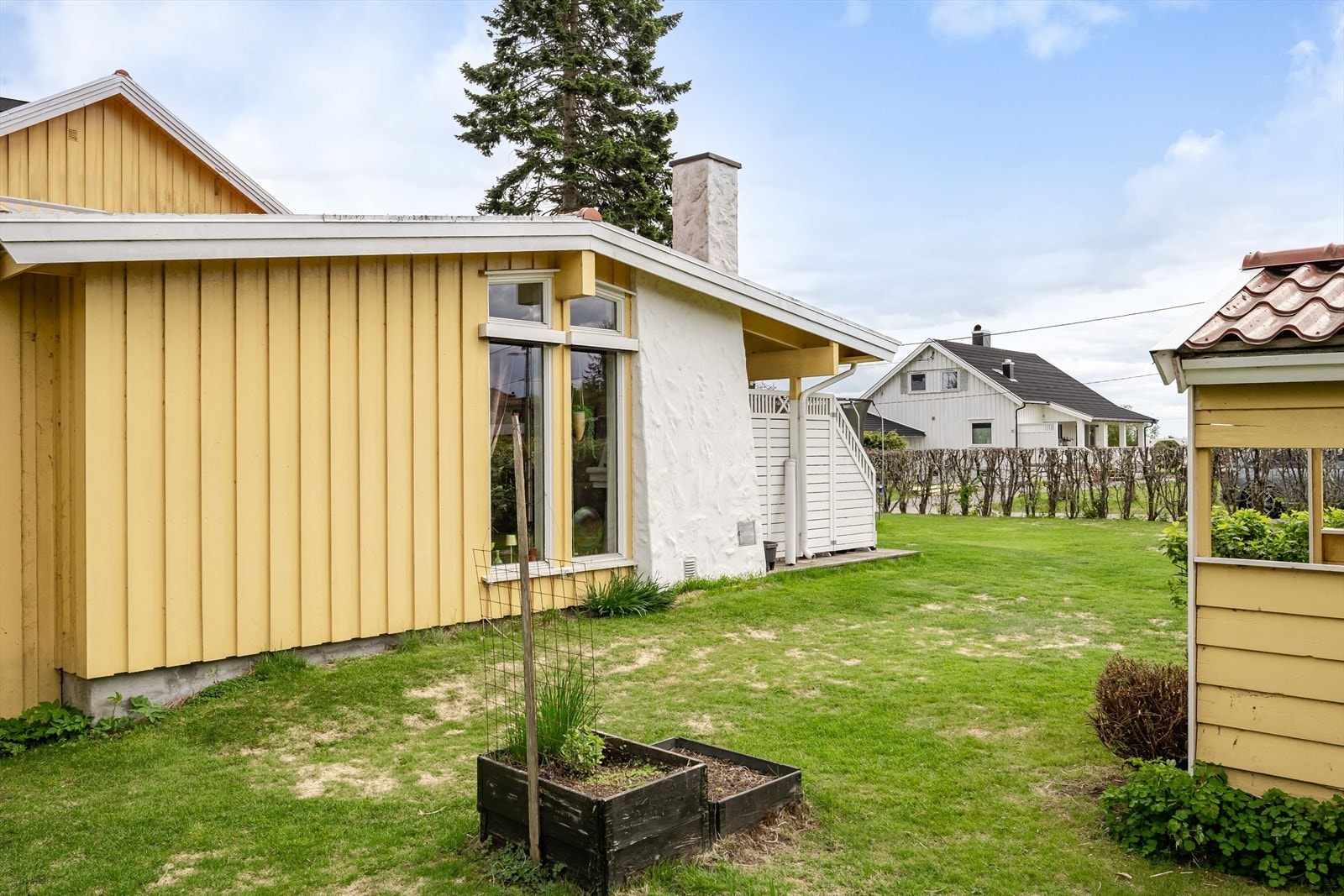 Drømmer du om kjøkkenhage eller har grønne fingre, er det muligheter her. Galleribilde