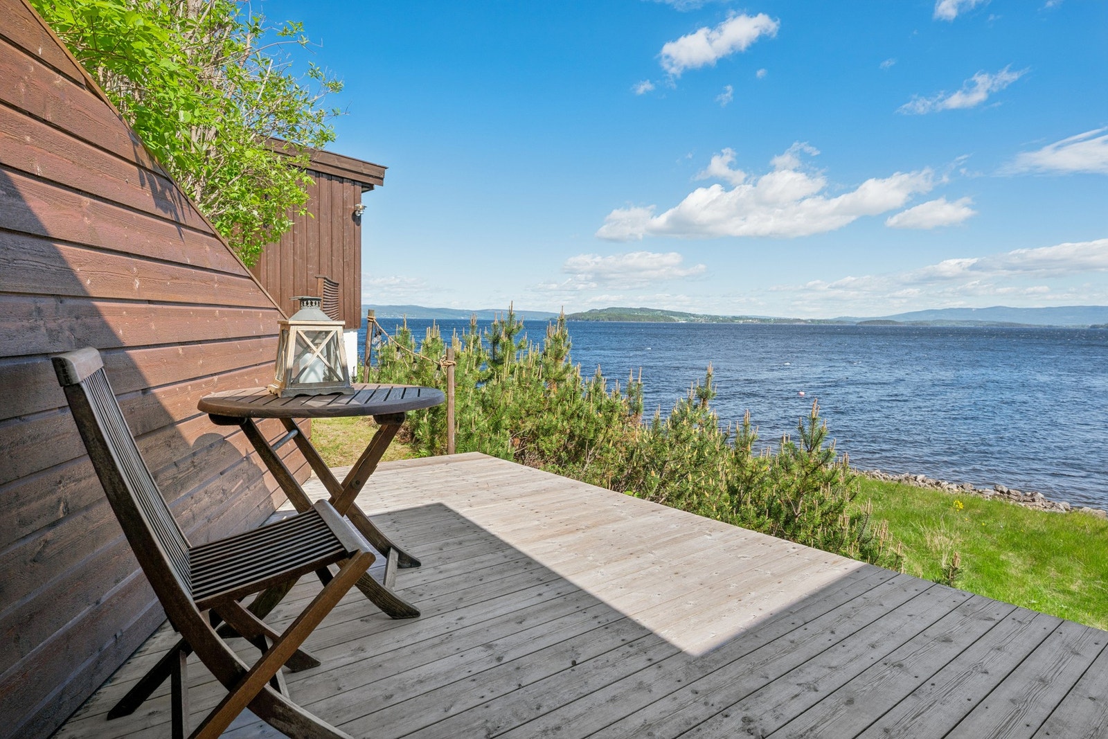 Flere gode terrasser hvor utsikten kan nytes. Galleribilde