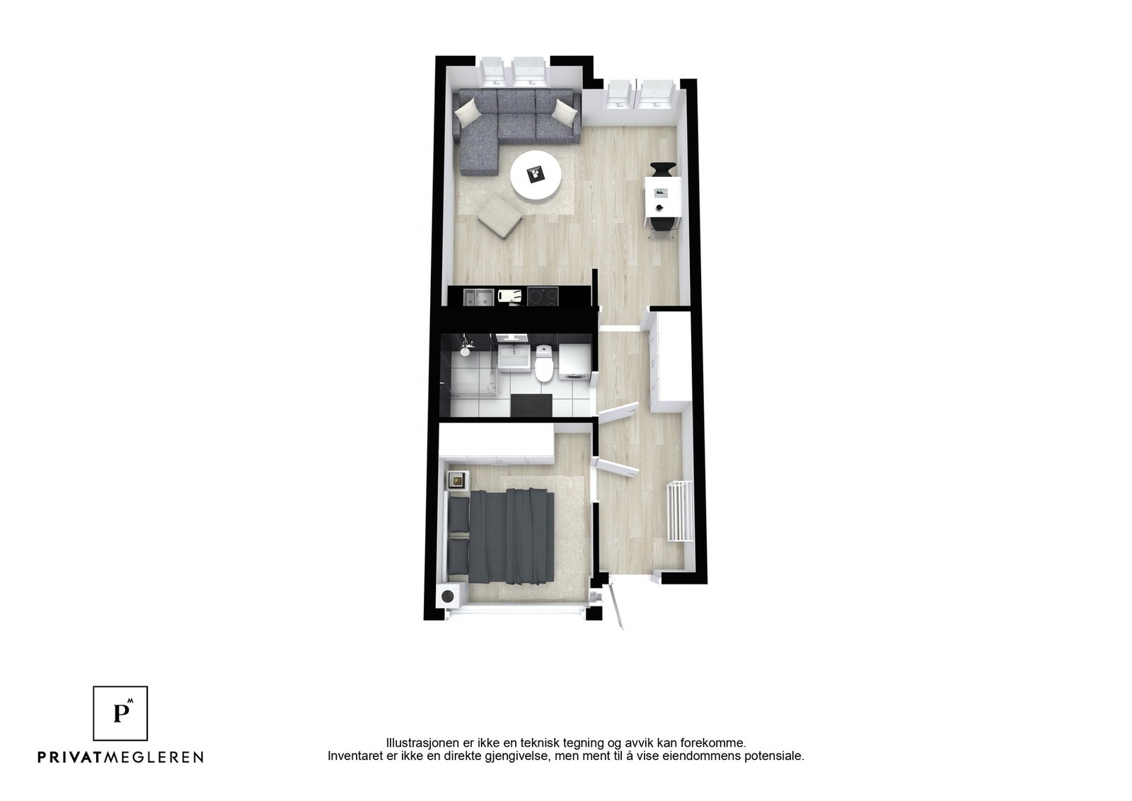 Plantegning. Galleribilde
