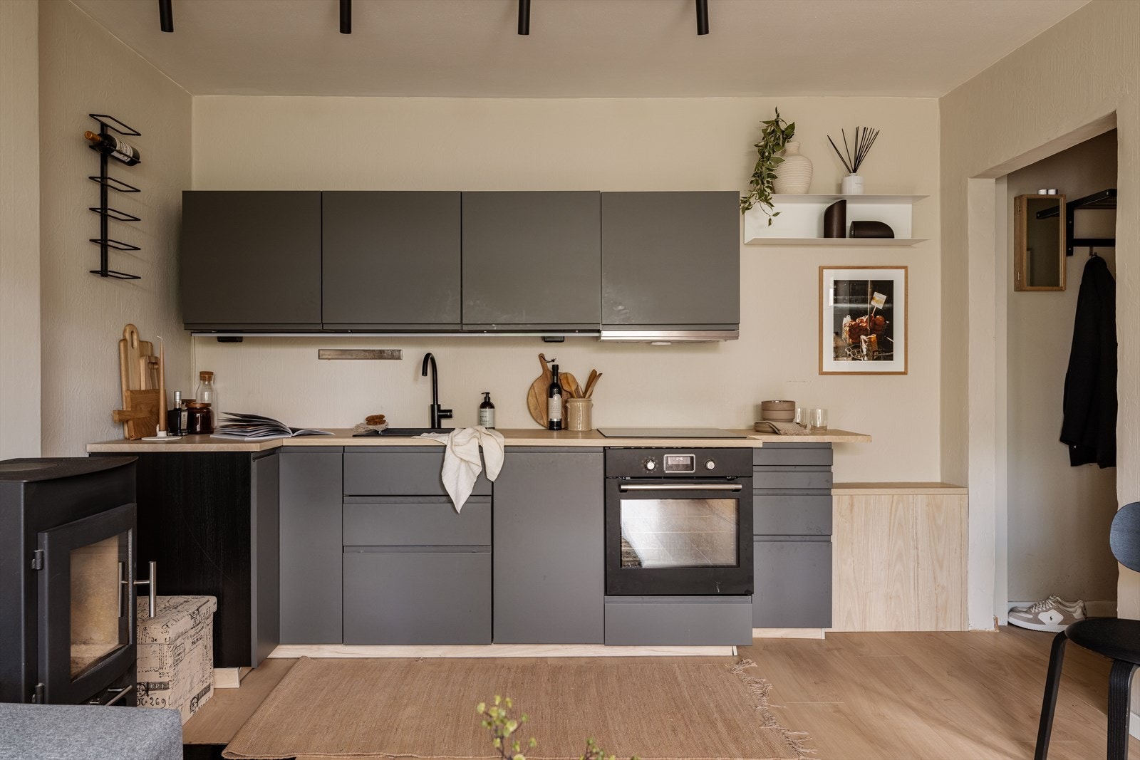 Kjøkkenet ble oppgradert med IKEA-innredning i 2024. Galleribilde