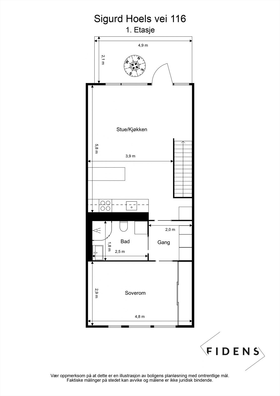- Planløsning 1.etasje - Galleribilde