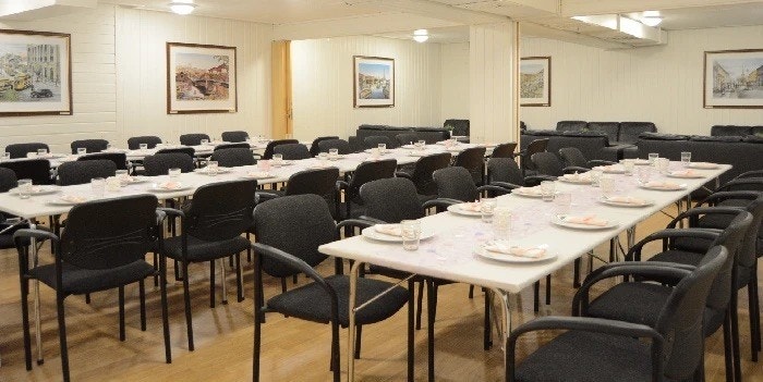 Utleielokaler til beboerne i barnehagekjelleren. Galleribilde