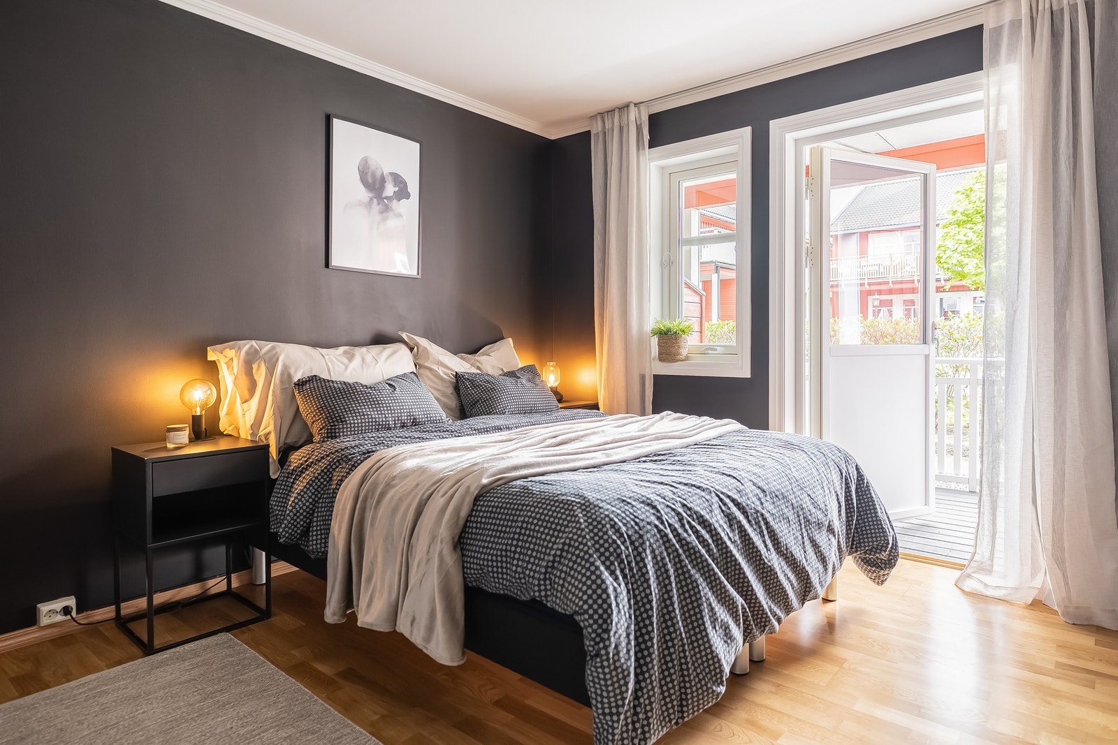 Hovedsoverommet er 11,2m² og har utgang til egen terrasse mot øst Galleribilde