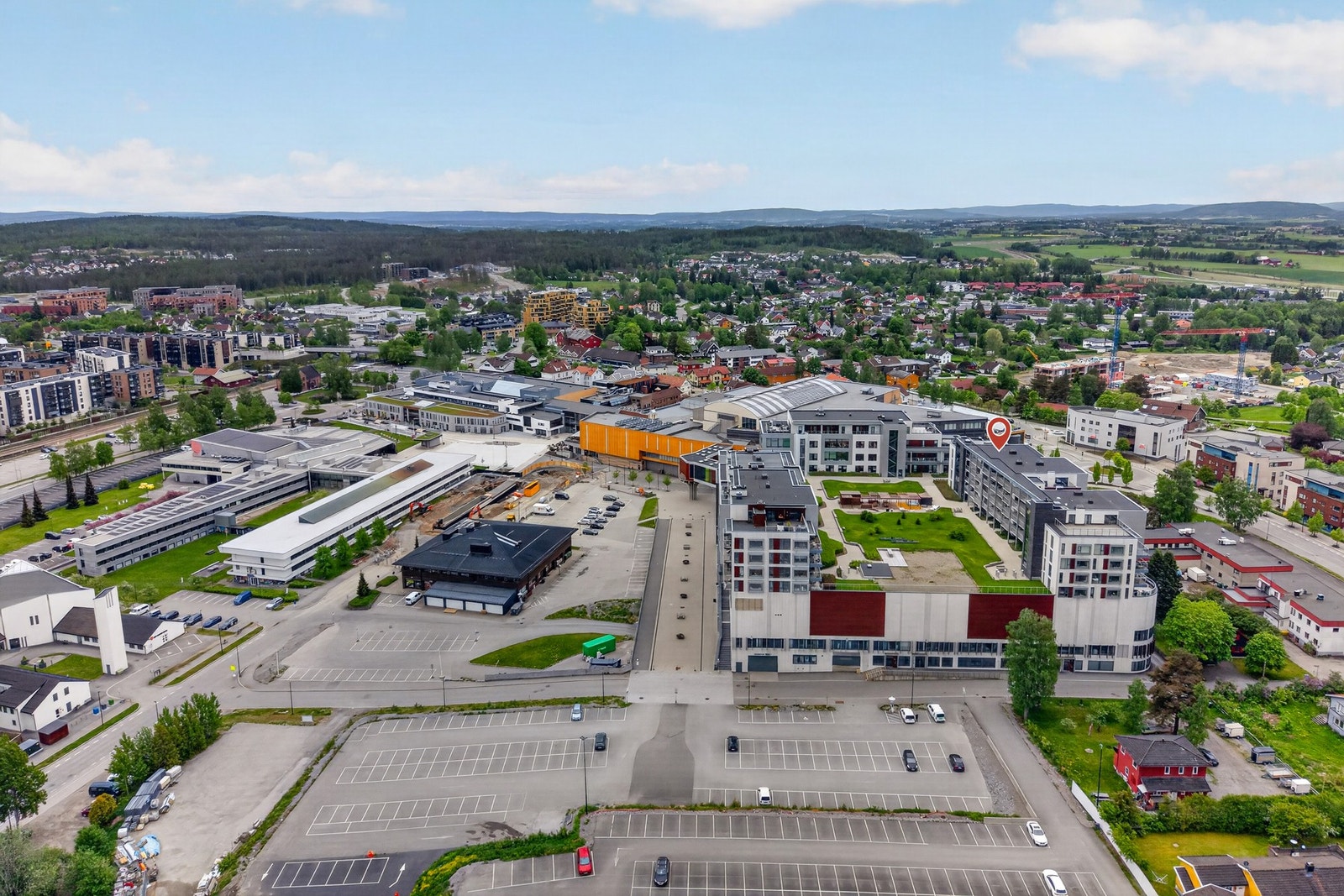 For den turglade byr Jessheim på vakre naturområder. Galleribilde
