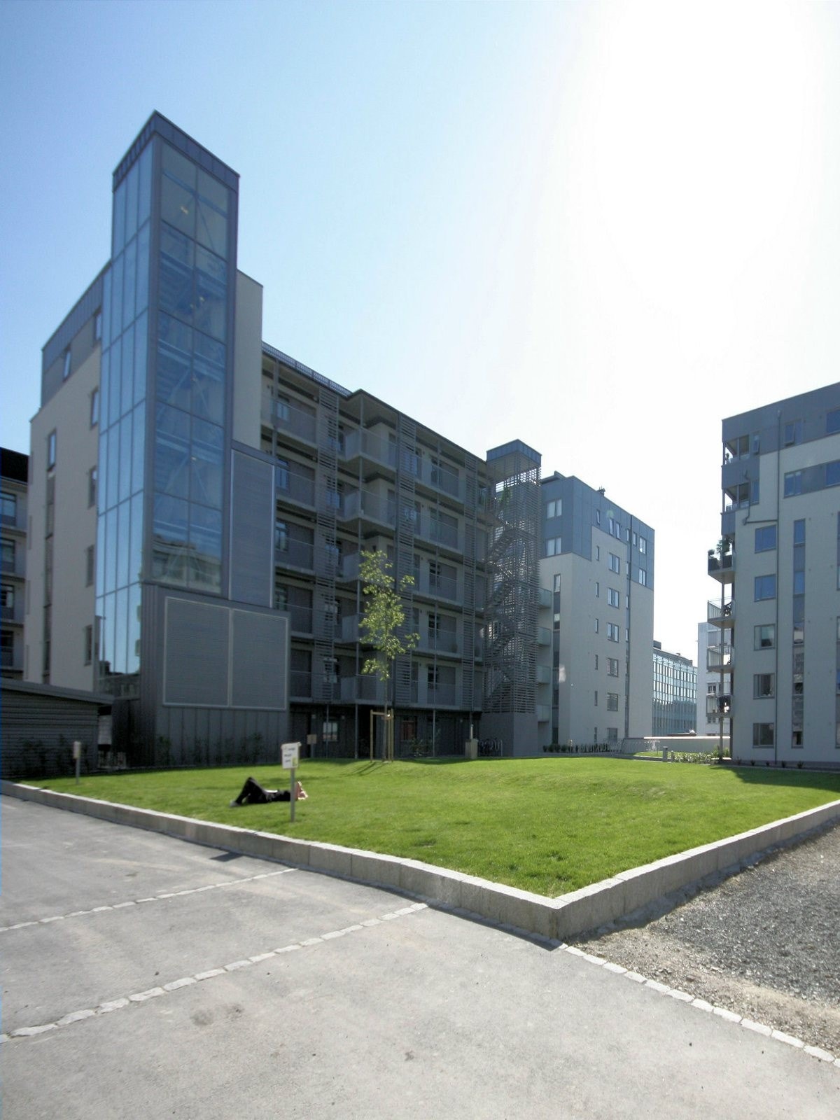 Fasade_bakgård Galleribilde