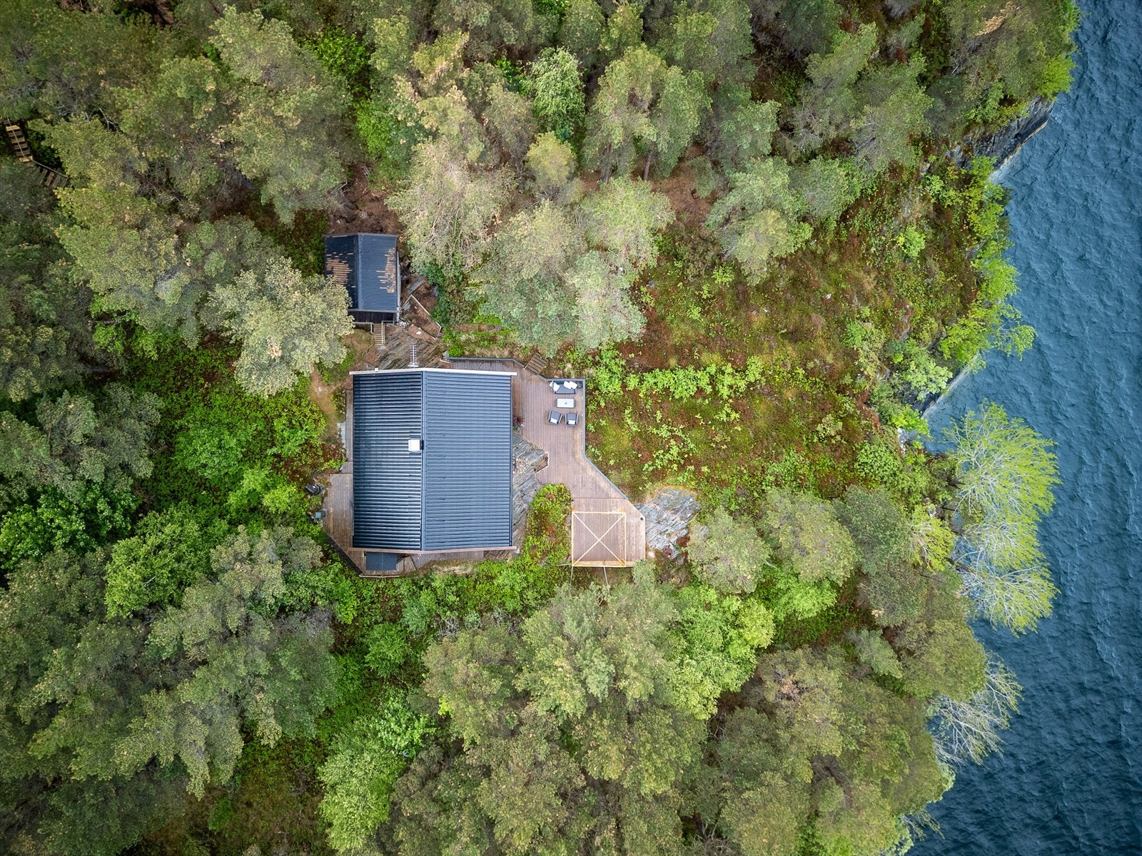 Dronefoto Galleribilde