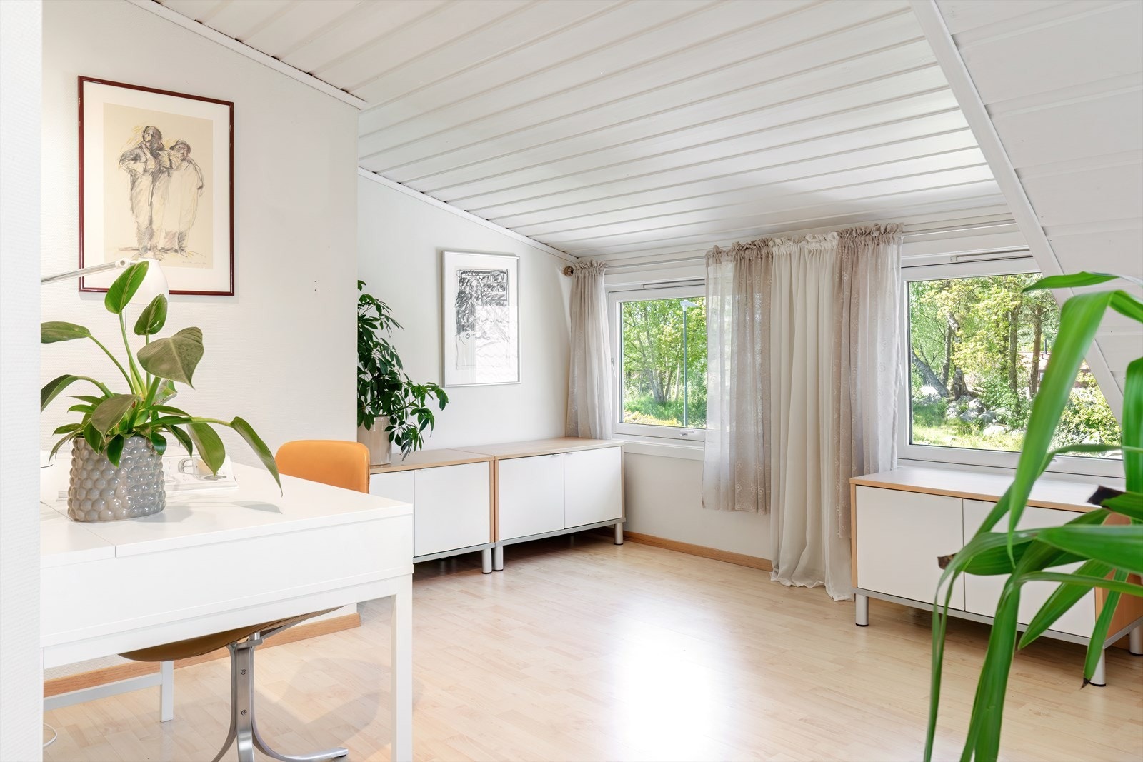 Loftstue Galleribilde