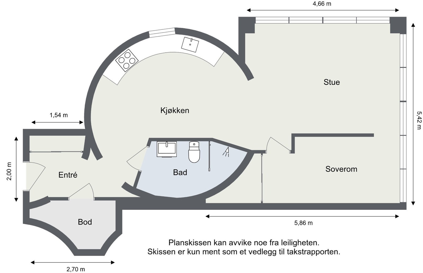 Planløsning. Galleribilde
