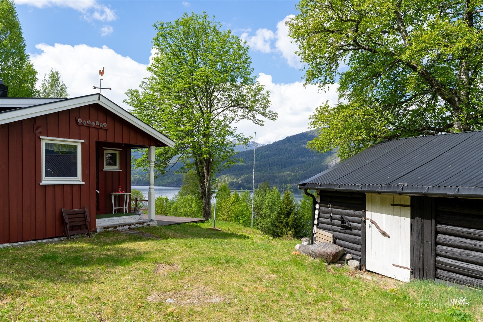 Rolig og idyllisk område. Galleribilde