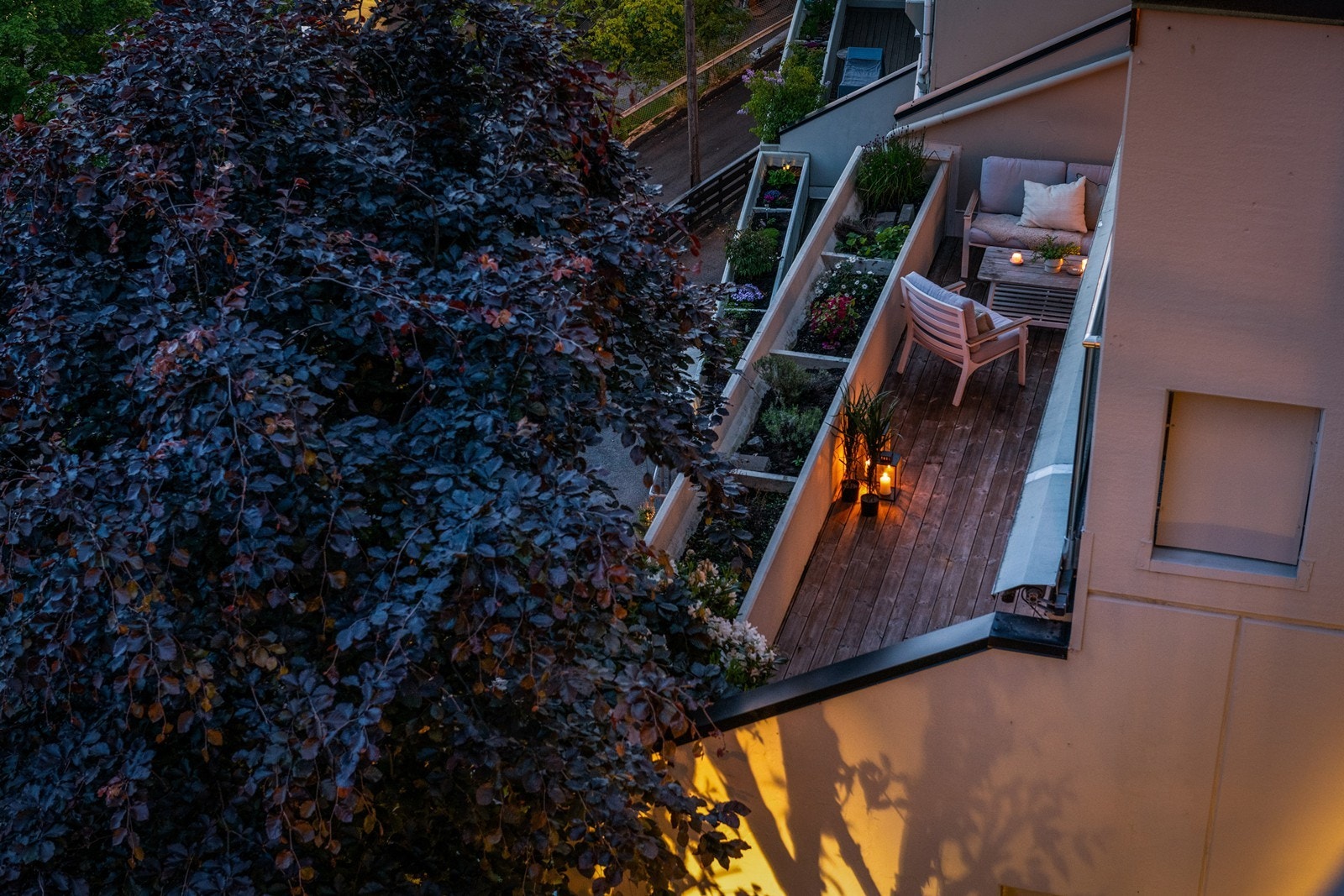 En unik terrasseleilighet Galleribilde