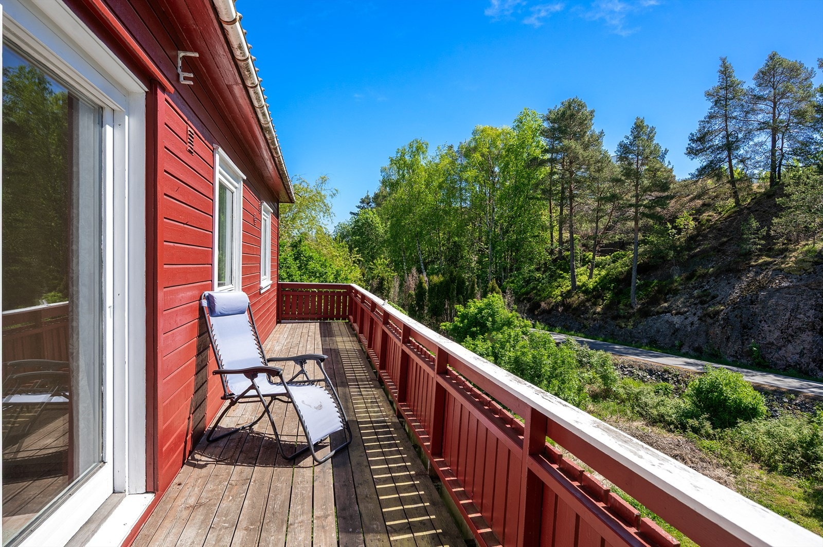 Veranda med utgang fra stuen Galleribilde