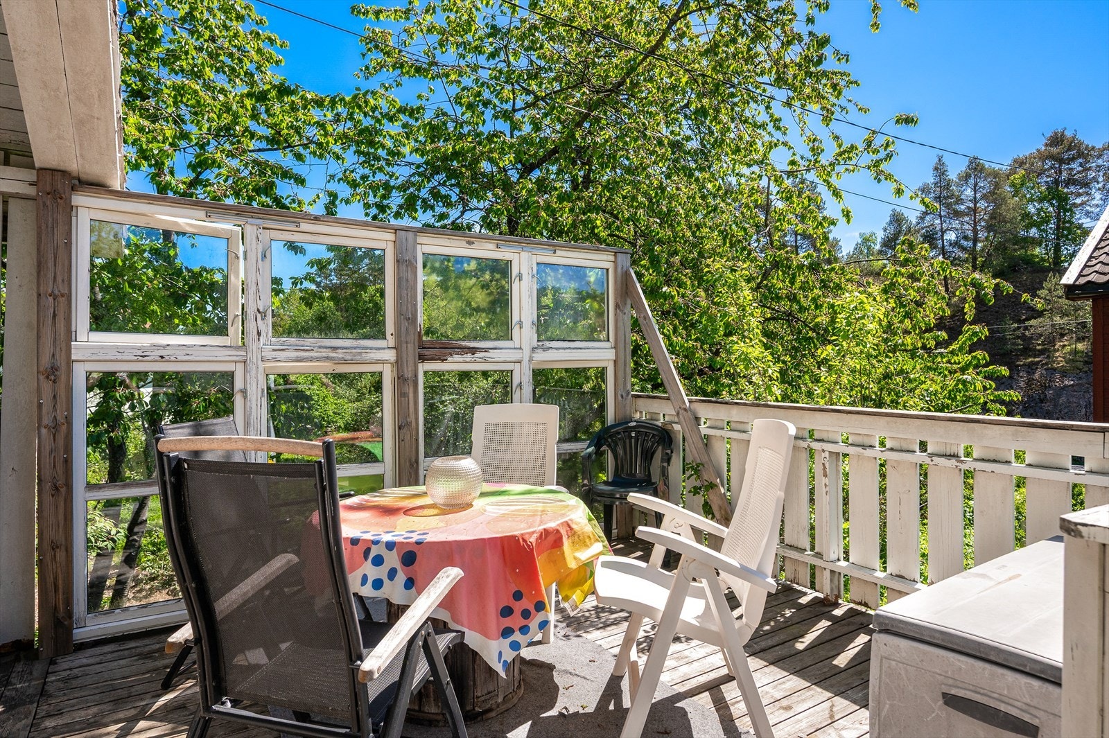 Veranda på redskapsboden Galleribilde