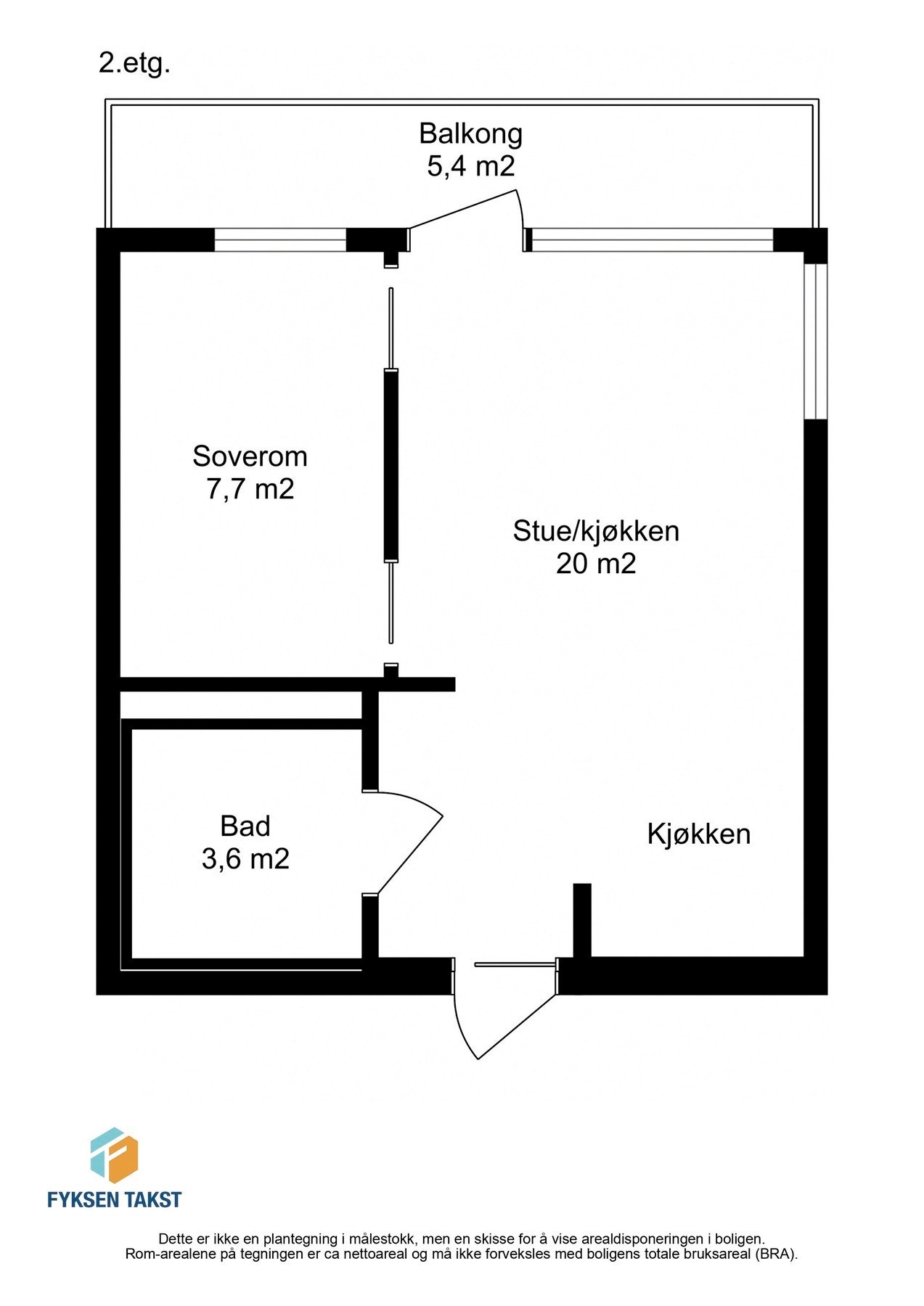 Planskisse. Galleribilde