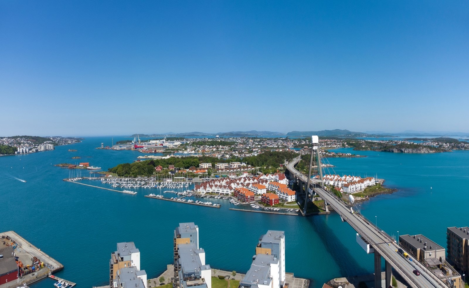 Dronefoto Galleribilde