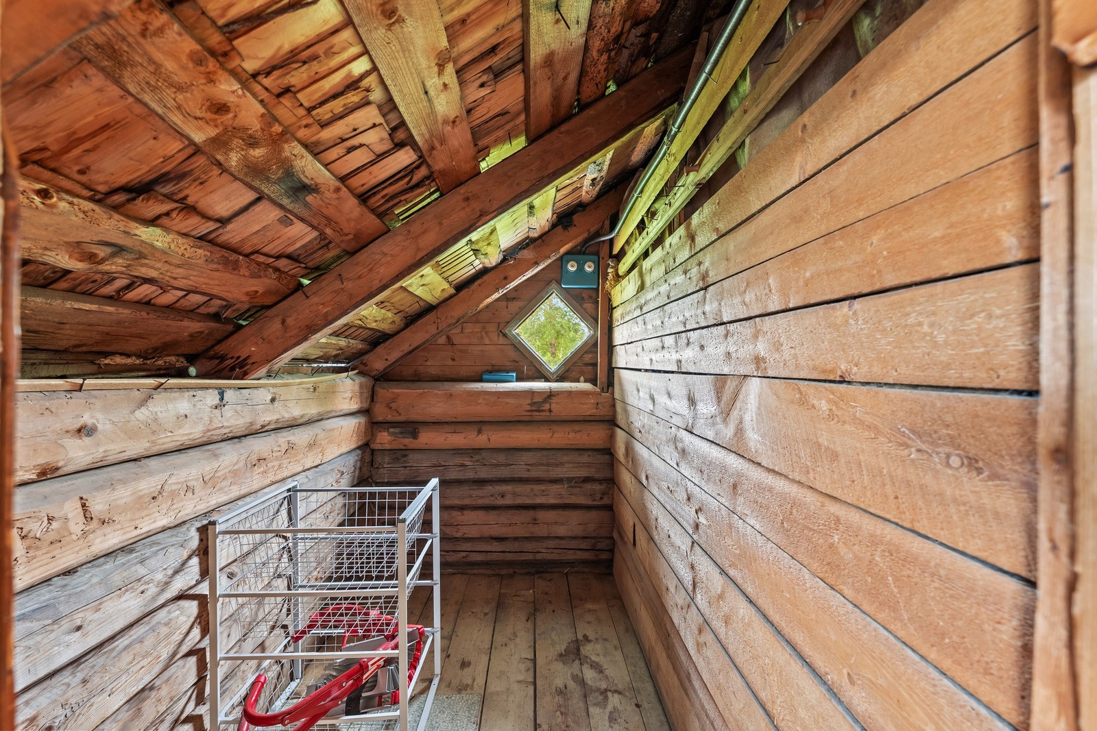 Kottbod i tilknytning til loftsetasjen. Galleribilde