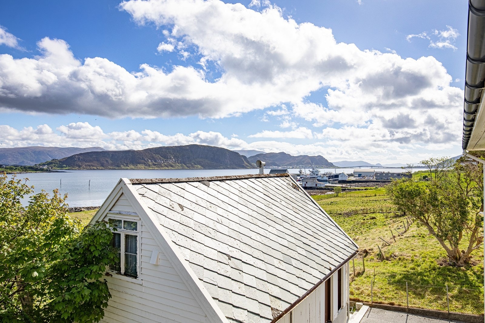 Utsikt fra verandaen Galleribilde