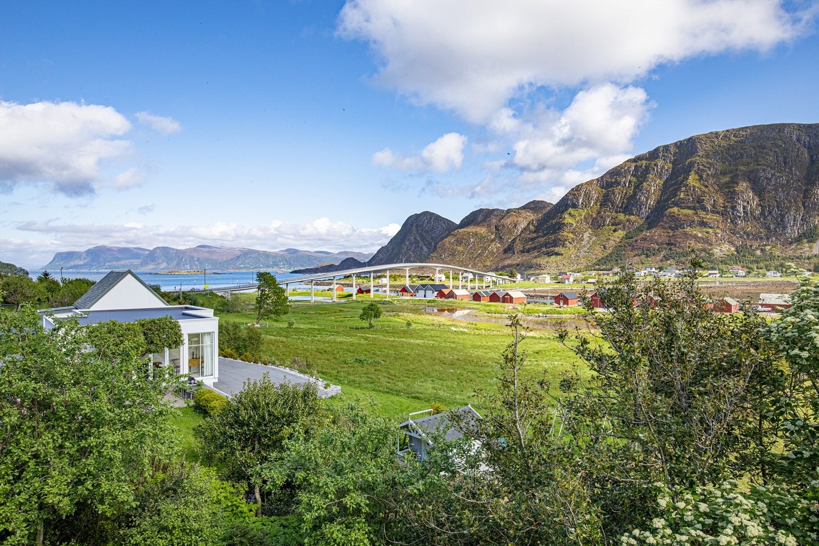 Utsikt fra veranda Galleribilde