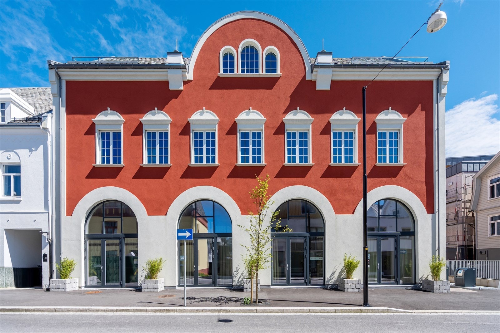 Flott fasade. Galleribilde