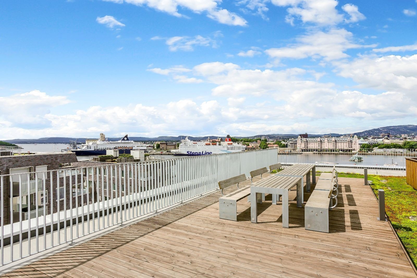 Felles takterrasse Galleribilde