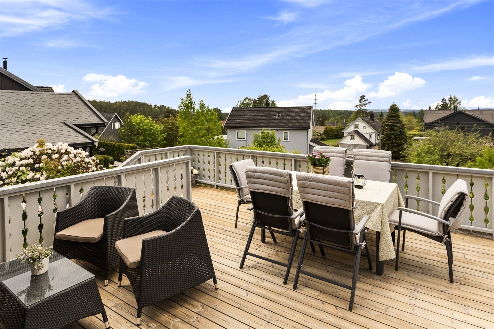 Terrasse mot vest på ca. 31 kvm Galleribilde
