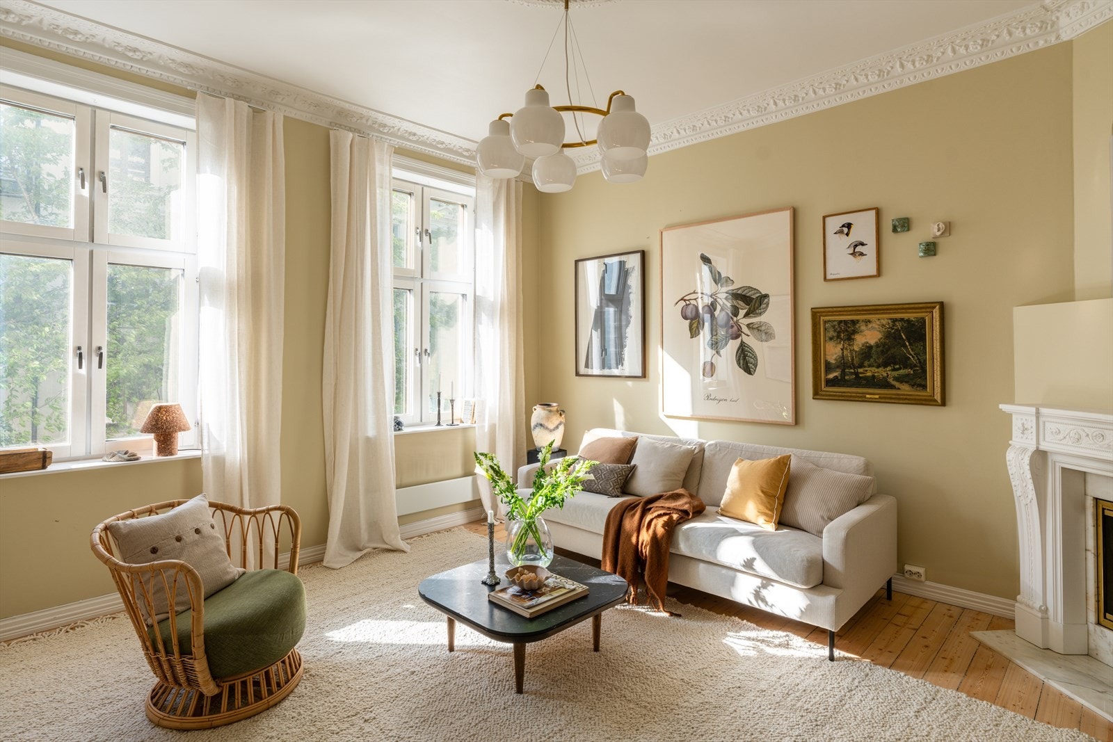 En nydelig og delikat leilighet oppusset i 2021. Galleribilde
